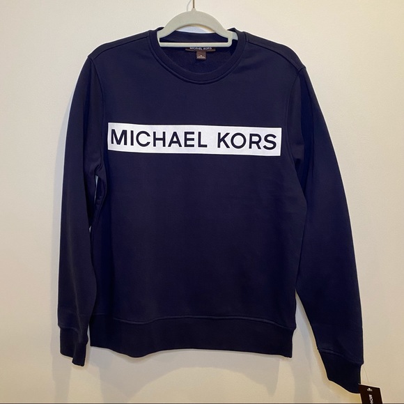 Michael Kors Other - MICHAEL KORS Logo Sweatshirt in Navy MEDIUM